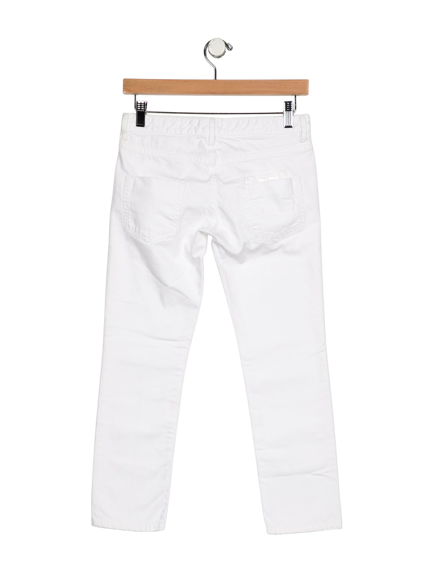 Miu Miu Vintage Straight Leg Jeans