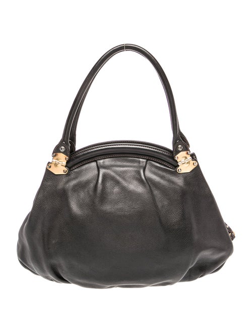 Miu Miu Leather Top Handle Bag
