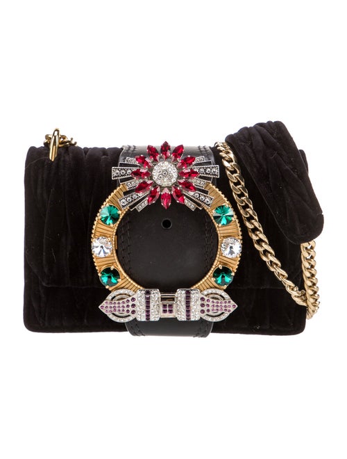 Miu Miu Velvet Crossbody Bag
