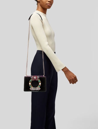Miu Miu Velvet Crossbody Bag