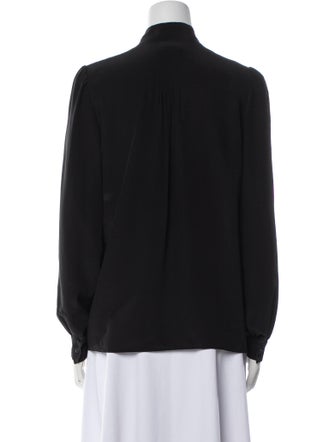 Miu Miu Late 2000's - Early 2010's Silk Blouse