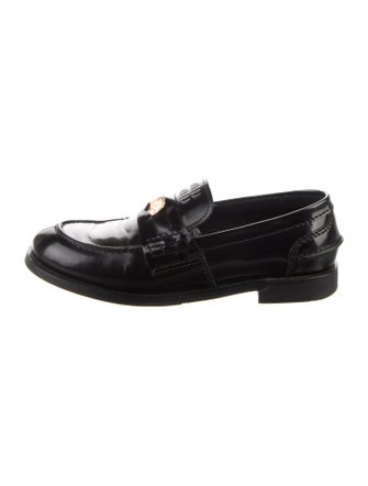 Miu Miu Leather Loafers
