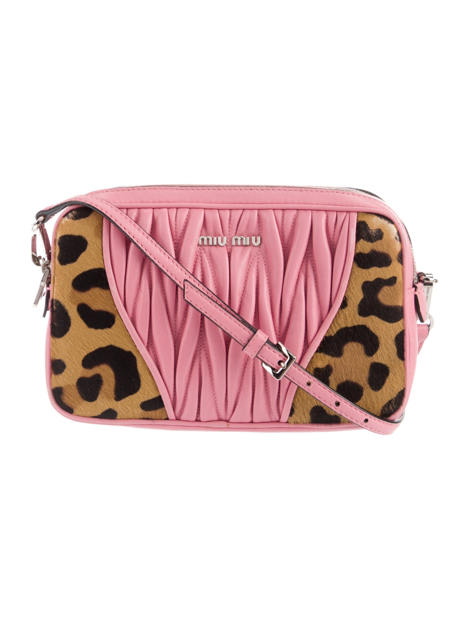Miu Miu Leather Crossbody Bag