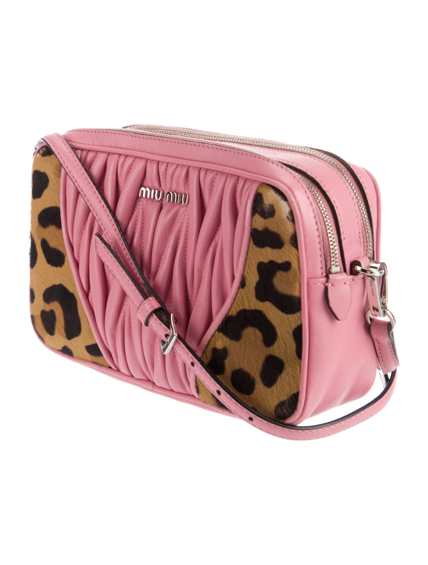 Miu Miu Leather Crossbody Bag