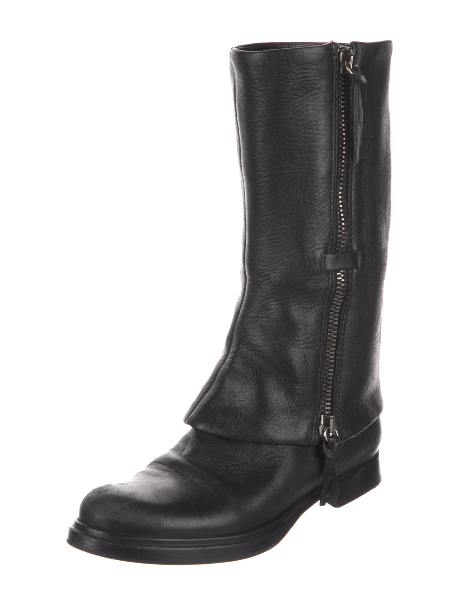 Miu Miu Leather Boots