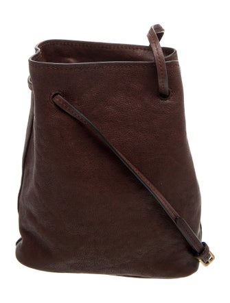 Miu Miu Leather Bucket Bag