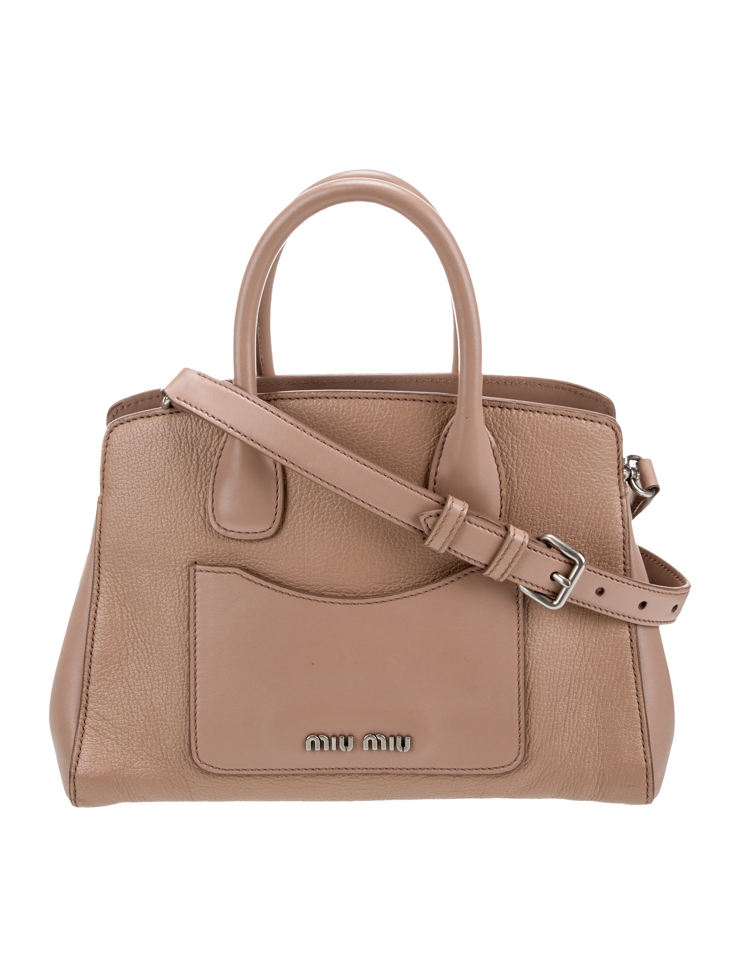 Miu Miu Leather Shoulder Bag