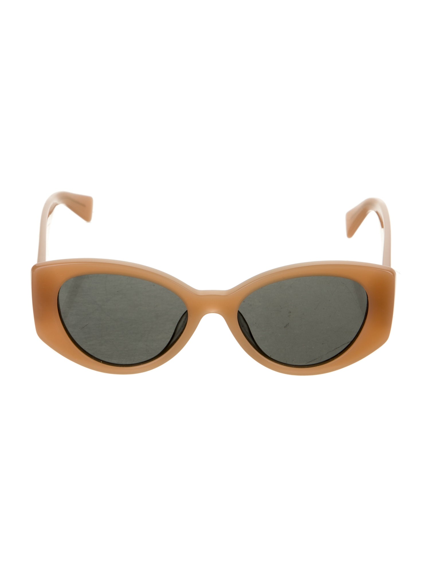 Miu Miu Round Tinted Sunglasses