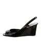 Miu Miu Patent Leather Slingback Pumps