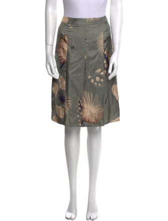 Miu Miu Late 2000's - Early 2010's Knee-Length Skirt
