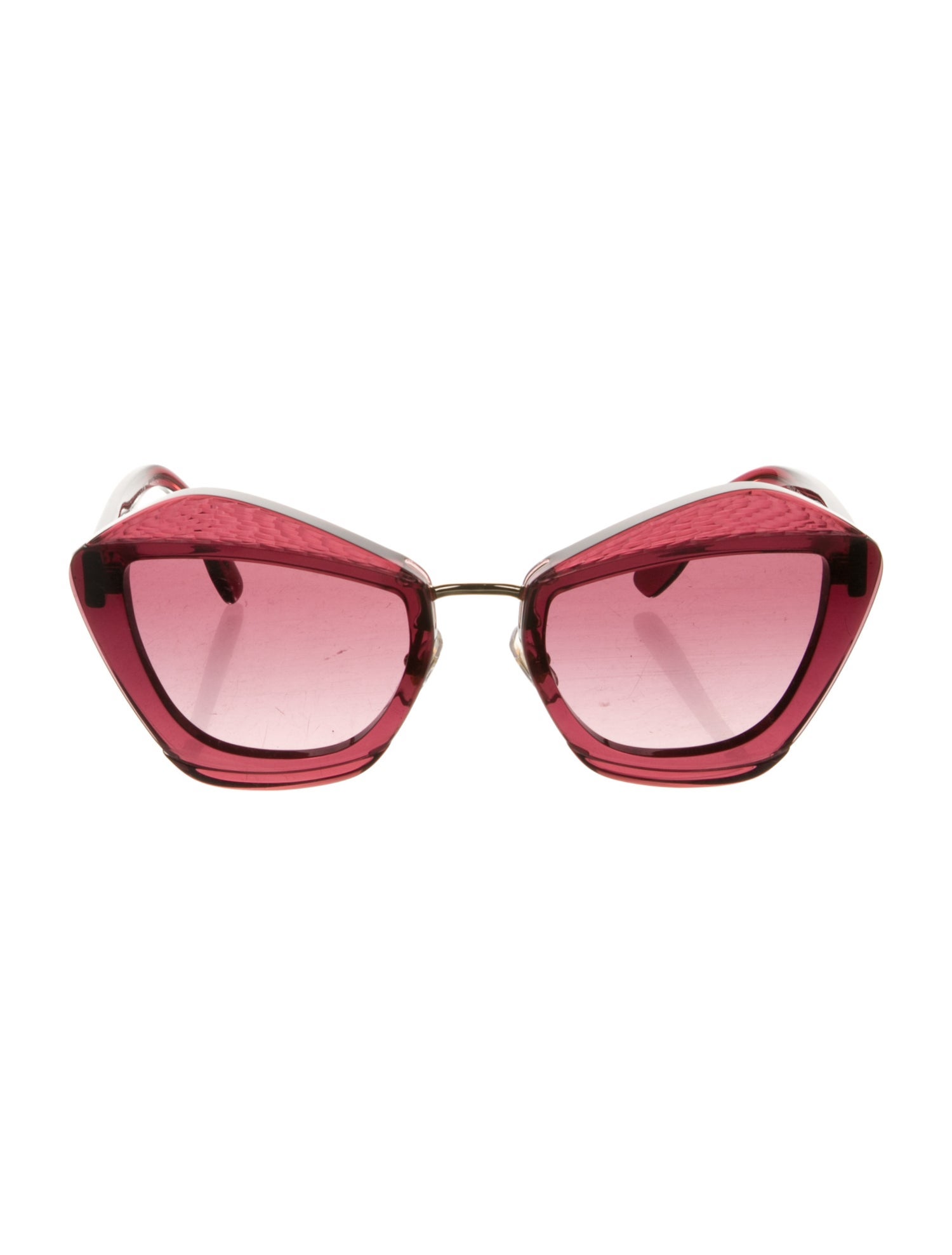 Miu Miu Cat-Eye Gradient Sunglasses