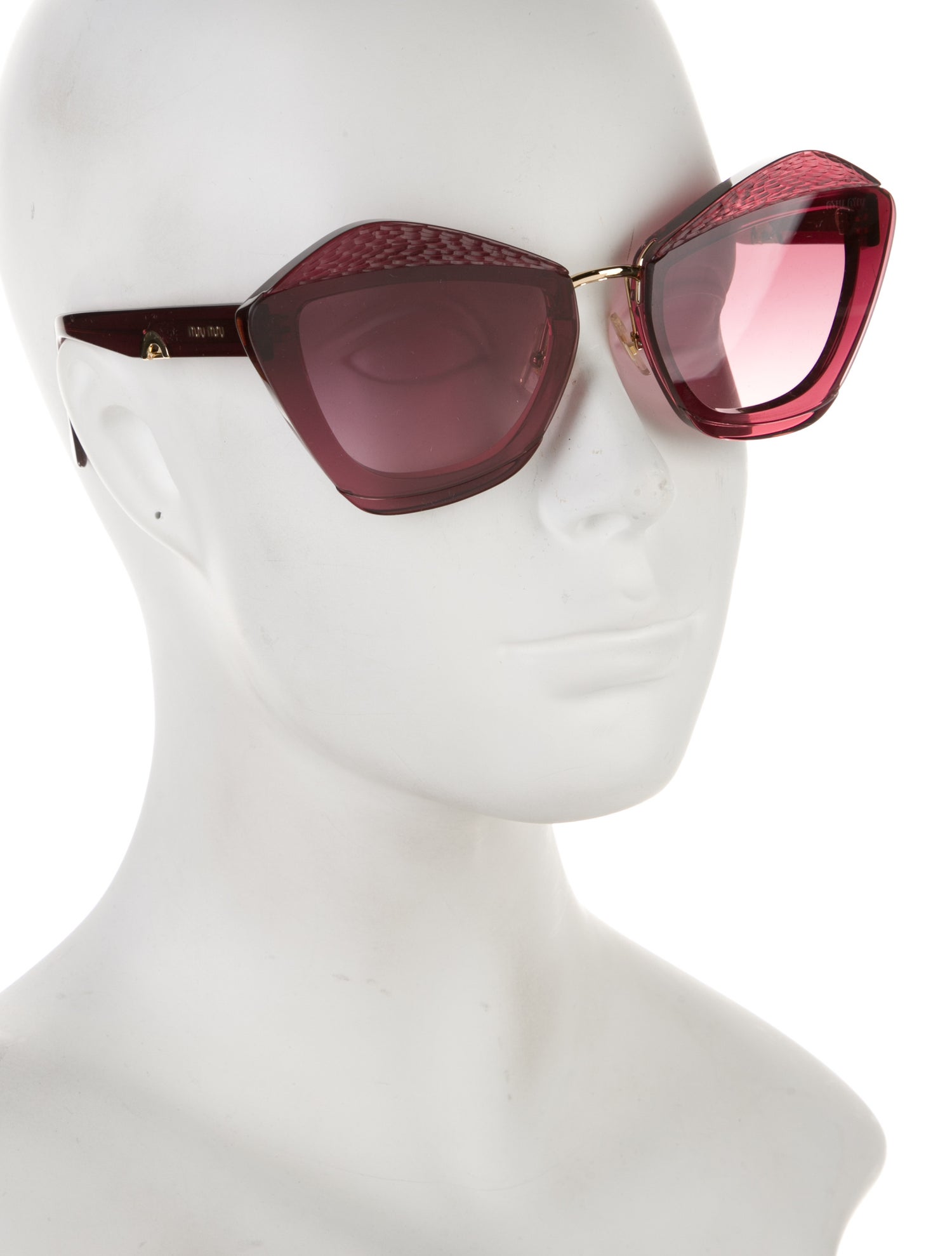 Miu Miu Cat-Eye Gradient Sunglasses