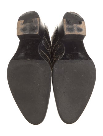 Miu Miu Leather Combat Boots