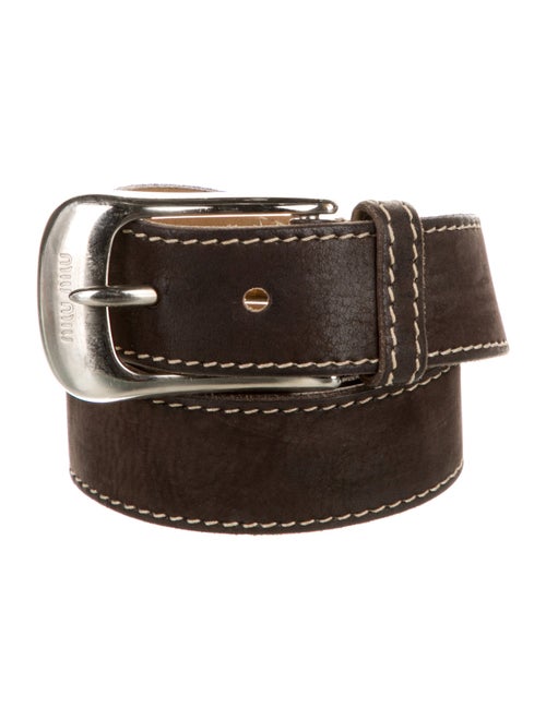 Miu Miu Suede Belt