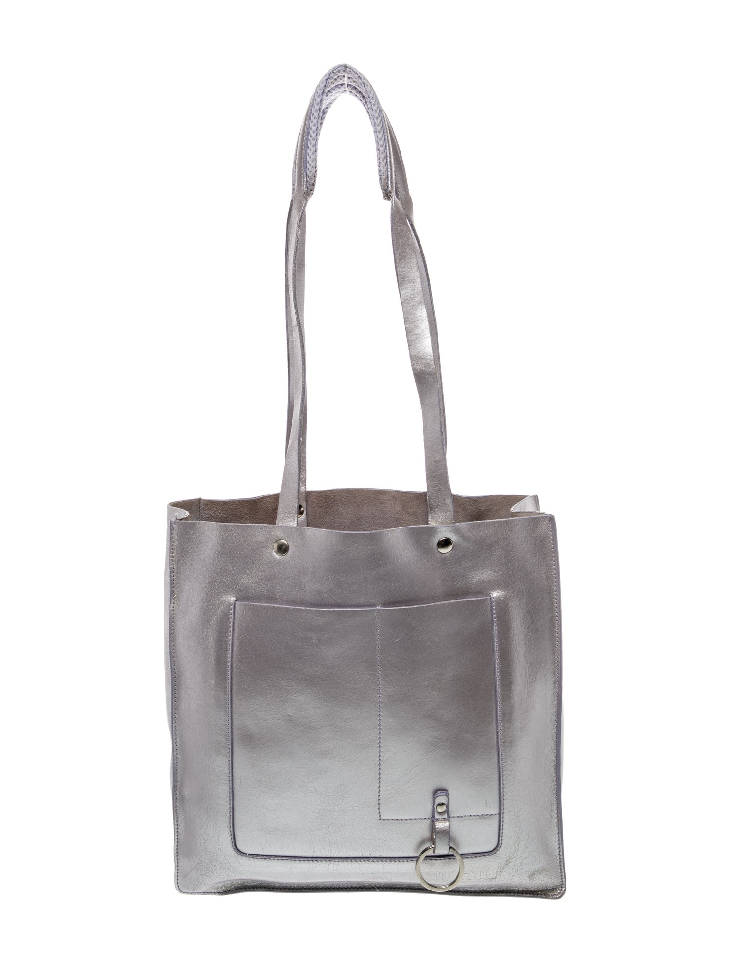 Miu Miu Leather Bucket Bag