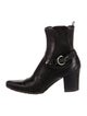 Miu Miu Leather Chelsea Boots