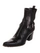 Miu Miu Leather Chelsea Boots