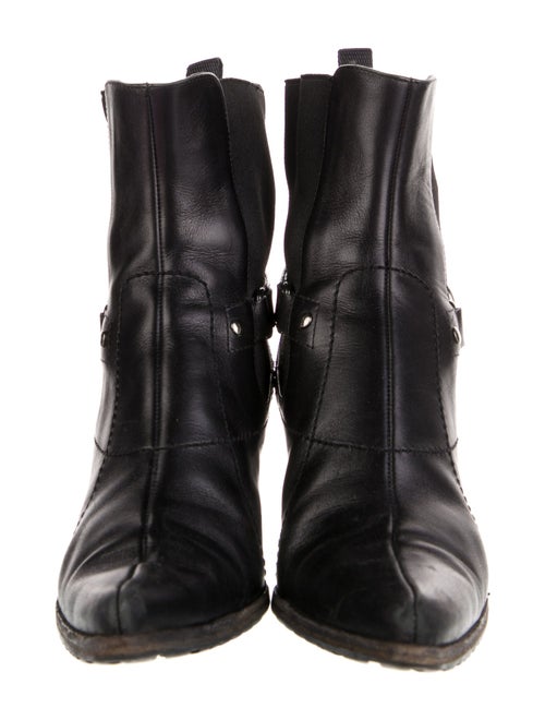 Miu Miu Leather Chelsea Boots