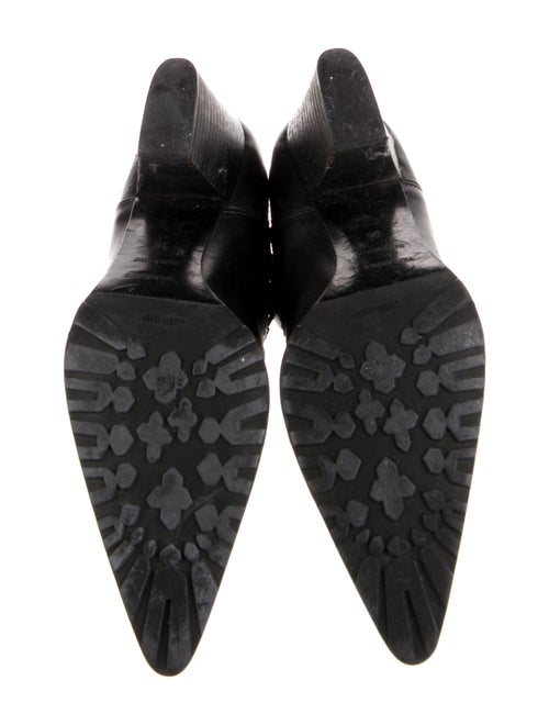 Miu Miu Leather Chelsea Boots