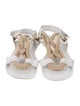 Miu Miu Leather Slingback Sandals
