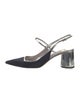 Miu Miu Suede Slingback Pumps