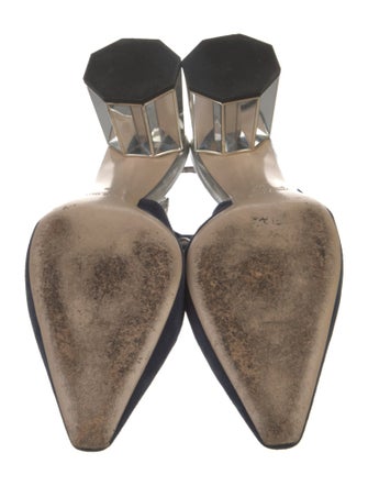 Miu Miu Suede Slingback Pumps