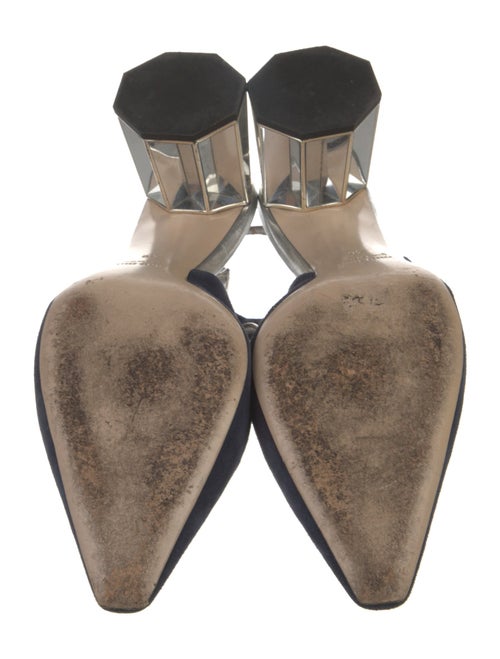 Miu Miu Suede Slingback Pumps