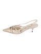 Miu Miu Patent Leather Slingback Pumps