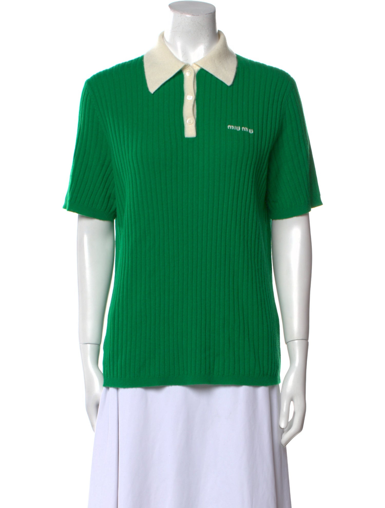 Miu Miu 2025 Cashmere Polo