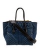 Miu Miu Denim Shoulder Bag