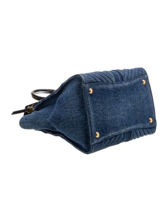 Miu Miu Denim Shoulder Bag
