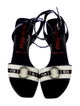 Miu Miu Late 1990's - Early 2000's O-Ring Sandals