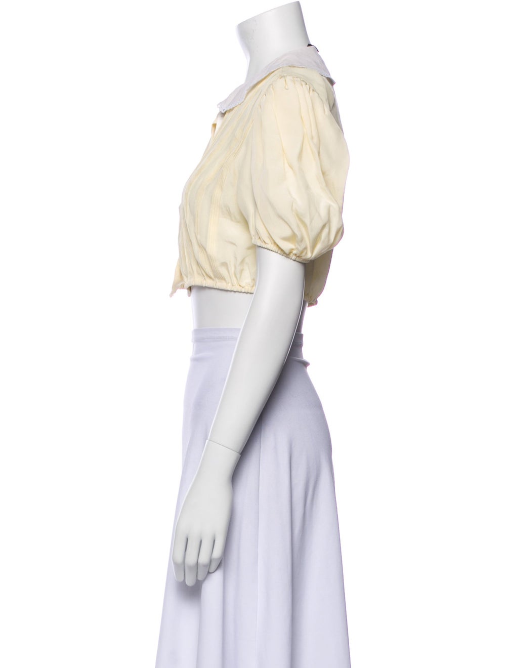 Miu Miu Silk Crop Top From the Pre-Fall 2022 Coll… - image 2