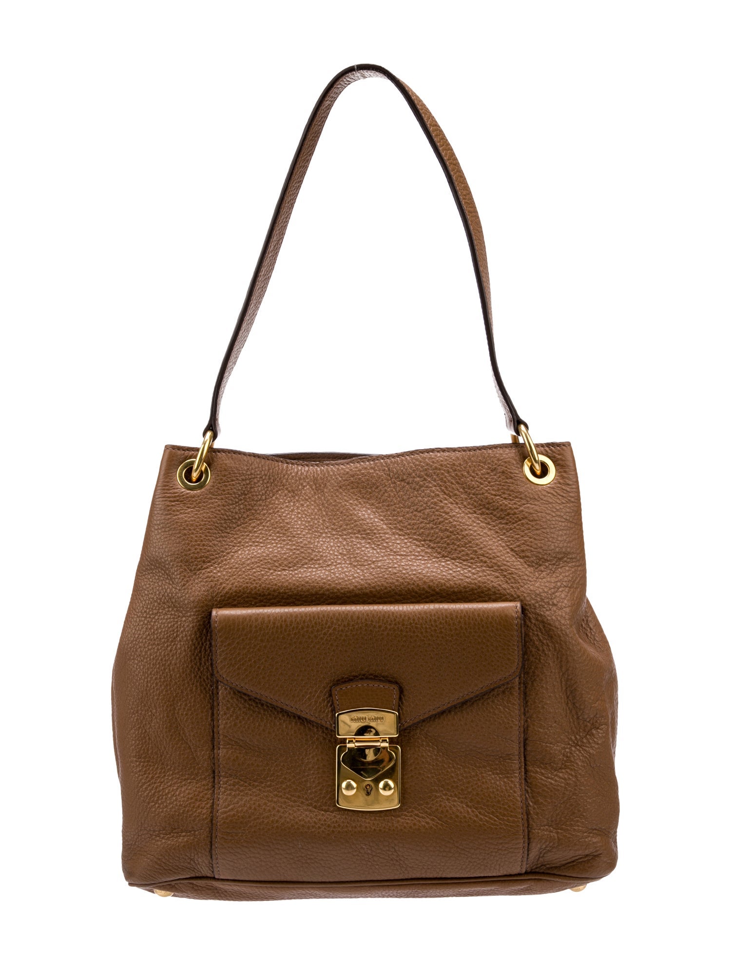 Miu Miu Leather Shoulder Bag