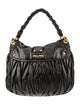 Miu Miu Leather Top Handle Bag