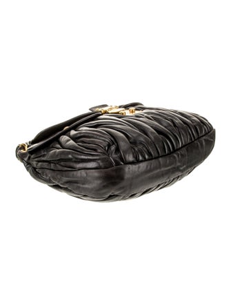 Miu Miu Leather Top Handle Bag