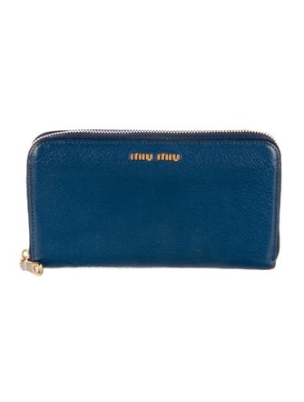 Miu Miu Leather Continental Wallet