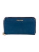 Miu Miu Leather Continental Wallet