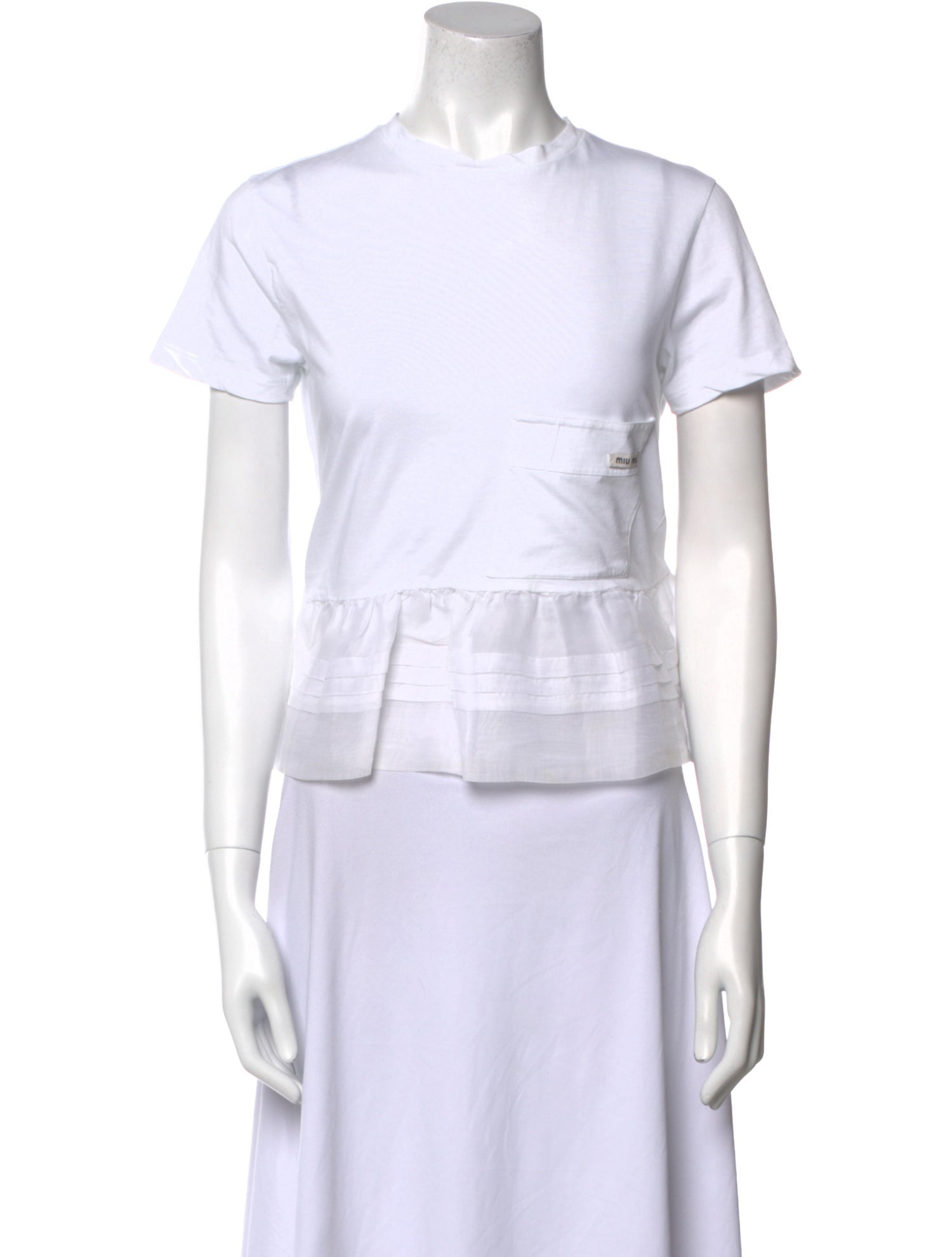 Miu Miu 2011 Crew Neck T-Shirt