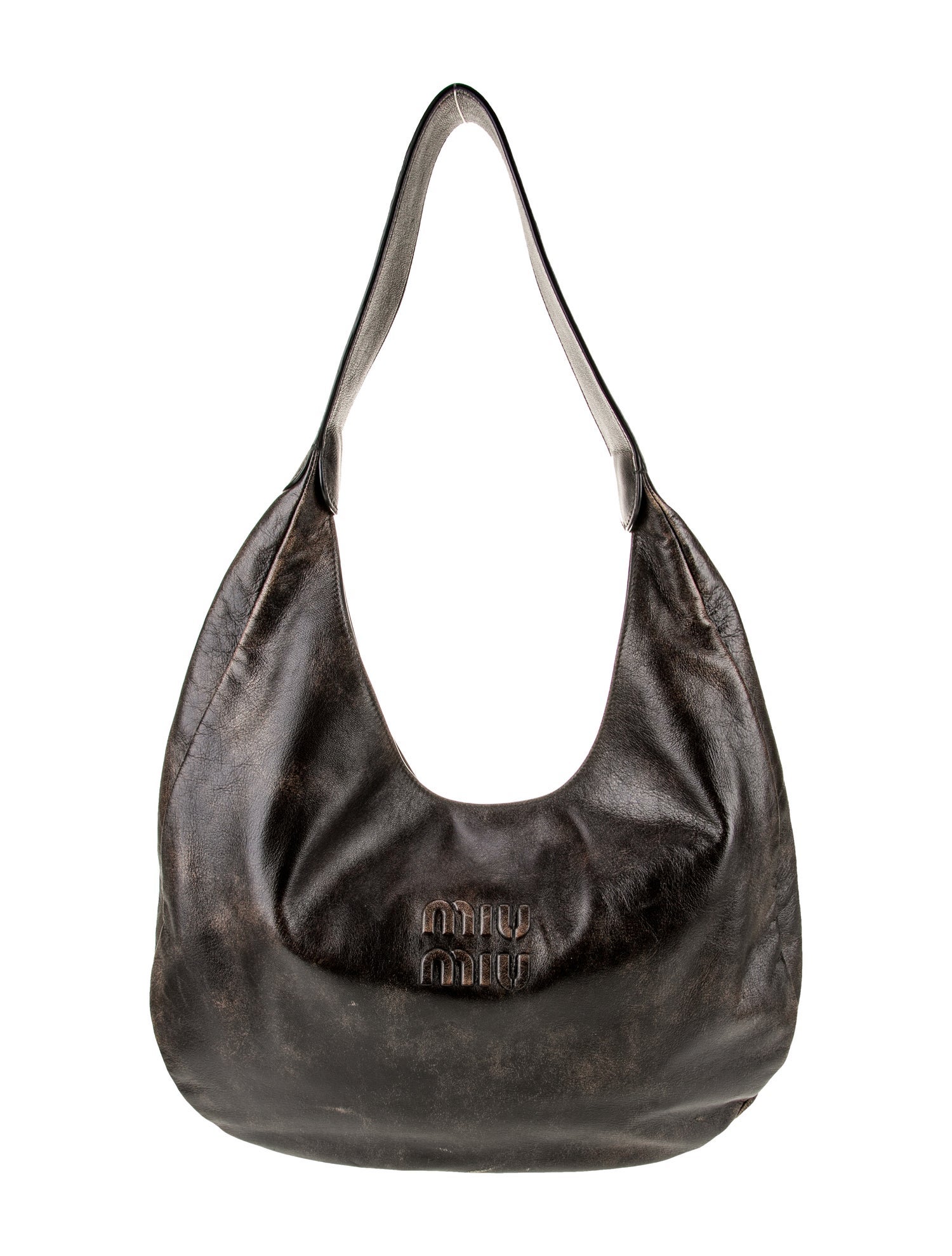 Miu Miu Leather Hobo
