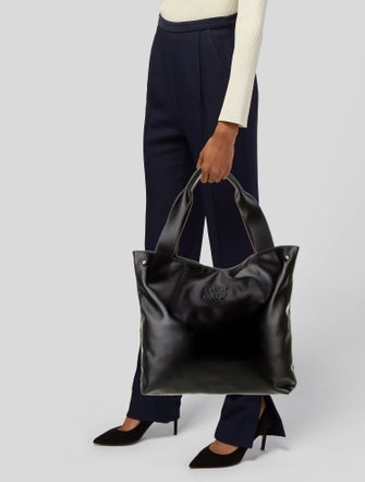 Miu Miu Leather Tote