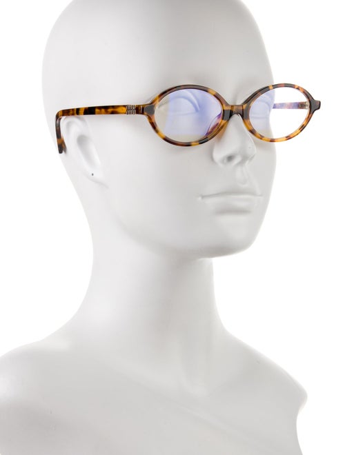 Miu Miu Round Clear Sunglasses
