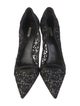 Miu Miu Lace Lace Pattern Pumps