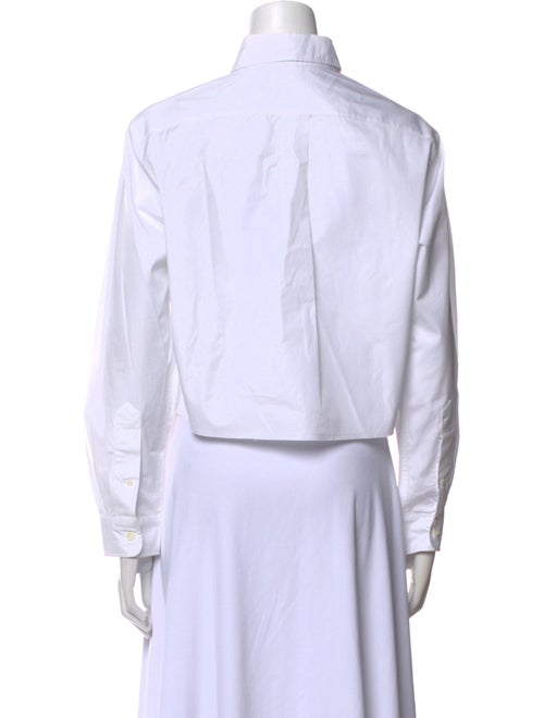 Miu Miu 2022 Long Sleeve Crop Top