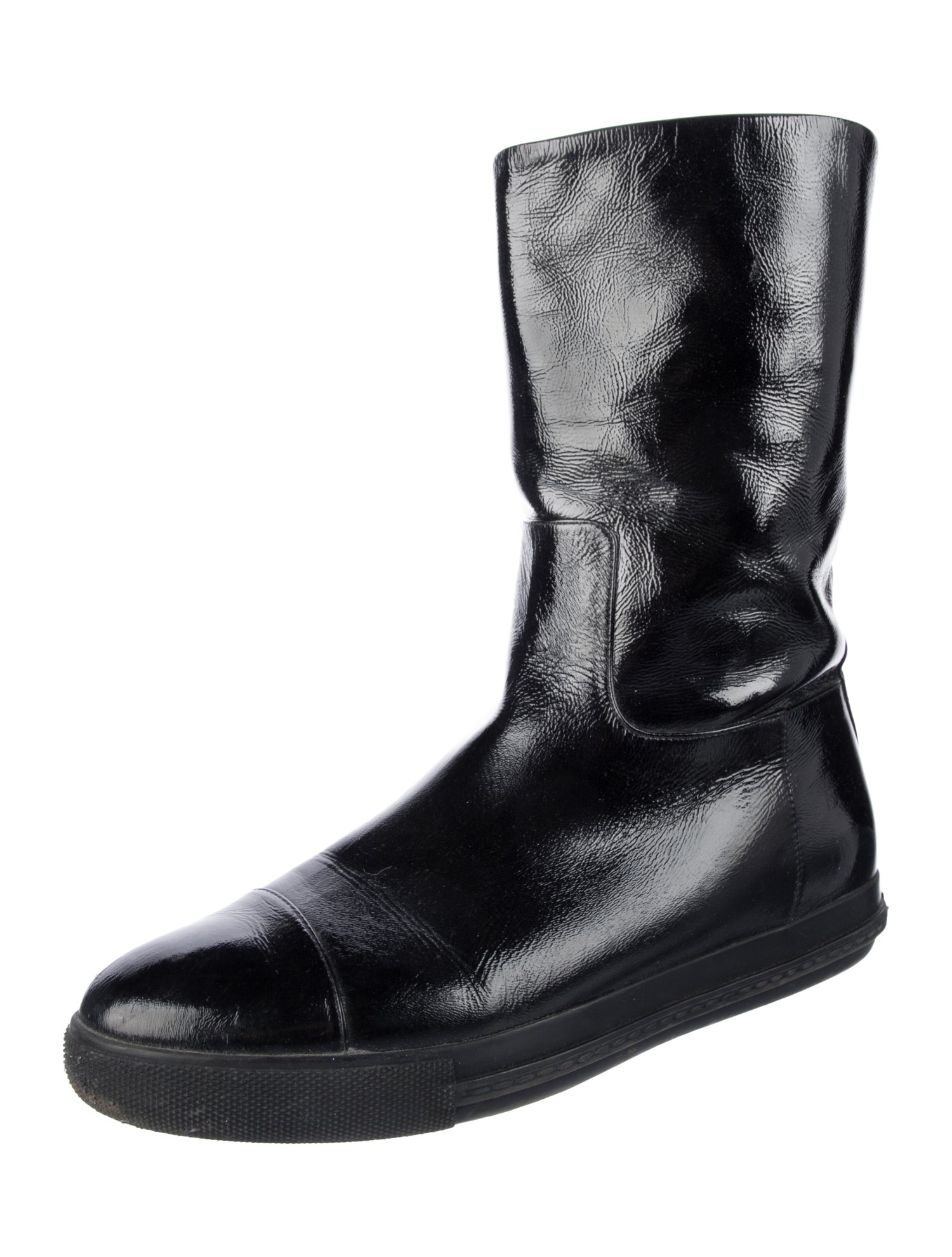 Miu Miu Patent Leather Boots