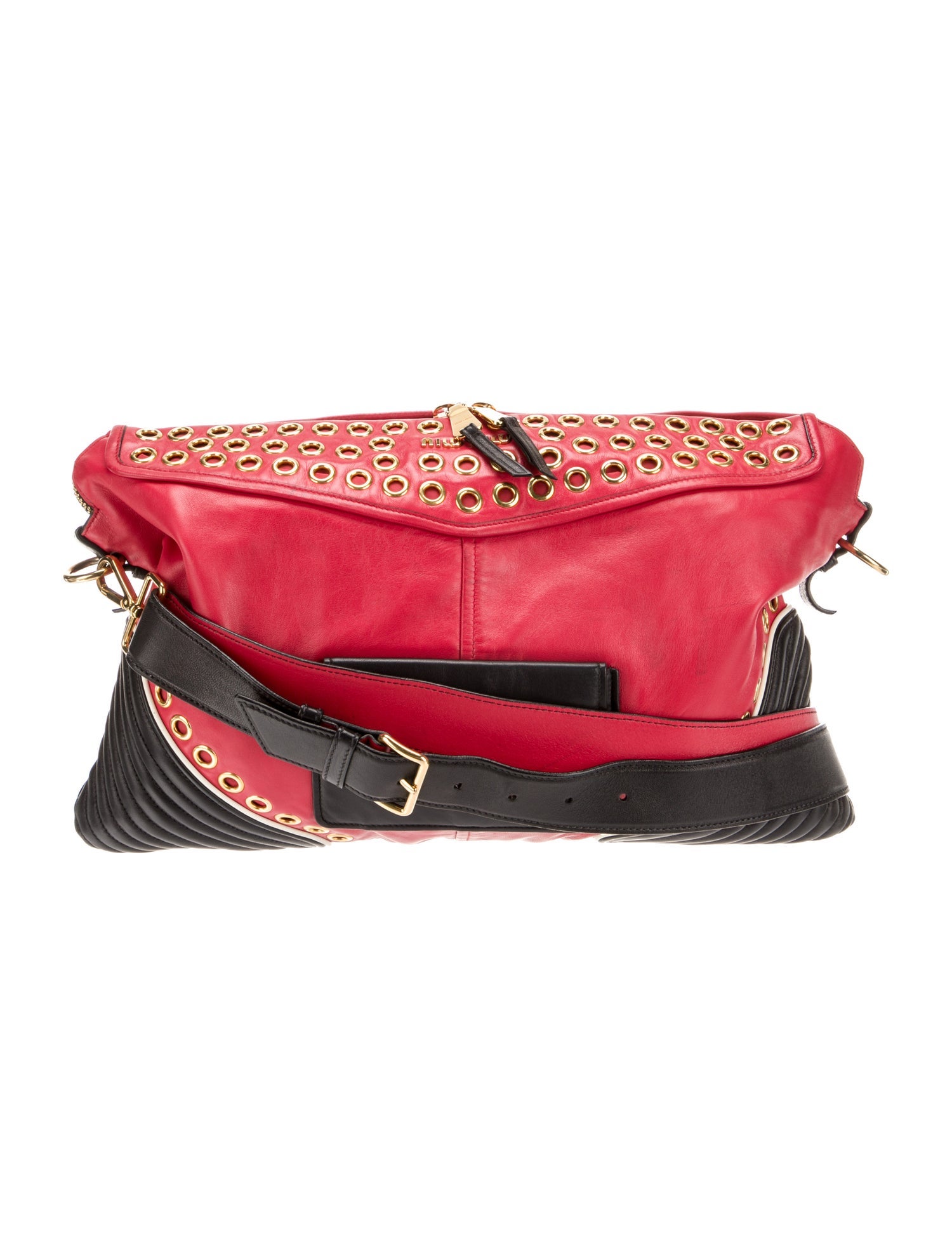 Miu Miu Leather Crossbody Bag