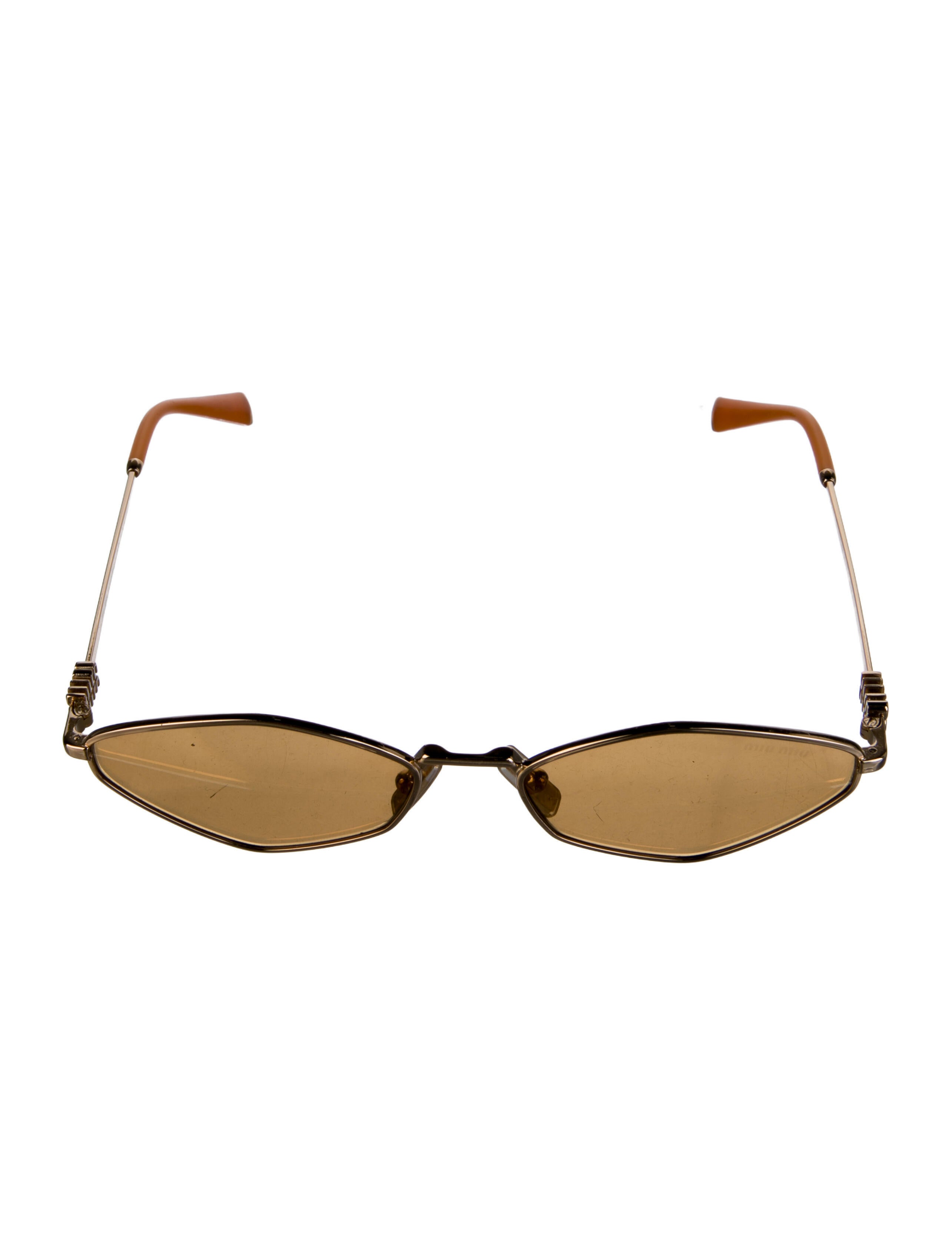 Miu Miu Cat-Eye Tinted Sunglasses