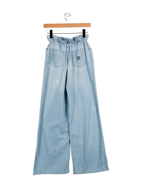 Miu Miu 2022 Wide Leg Jeans
