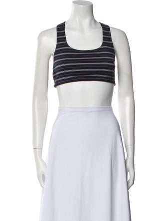 Miu Miu 2024 Nylon Crop Top