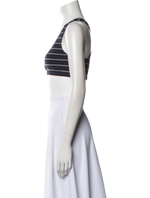 Miu Miu 2024 Nylon Crop Top